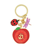 Harmony Apple Amulet with Ladybug & Dragonfly