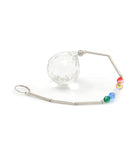 Crystal Ball with 5 Element Crystal Hanging