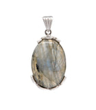 Labradorite Oval Pendant