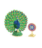 Magic Peacock with Anti-Burglary Plaque