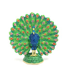 Magic Peacock with Anti-Burglary Plaque