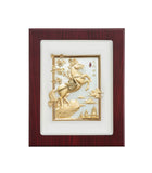 24K Gold-Plated Victory Horse Plaque