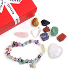 7 Chakra Crystal Bracelet & Gemstone Set