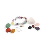 7 Chakra Crystal Bracelet & Gemstone Set