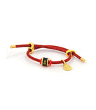 Water Element Bracelet with Lucky Red String