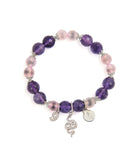 Fortune Ascend: Snake & Power 9 Charm Bracelet