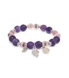 Fortune Ascend: Snake & Power 9 Charm Bracelet