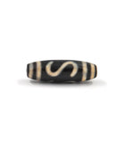 Rare Money Hook Eye Dzi Bead