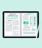 Feng Shui Digital Planner for 2025