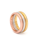 Mantra Rings For Power, Influence & Wealth 3 in 1 (Size: 18.75mm)