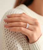 White Dzambala's Mantra Ring